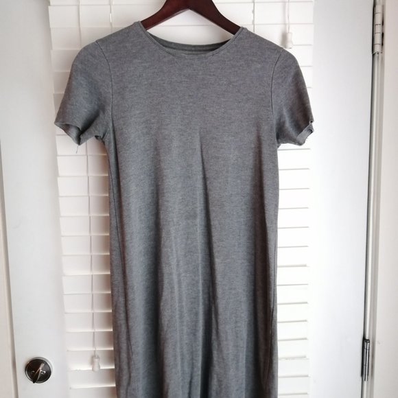 Grey ZARA T-Shirt Dress - Picture 3 of 3